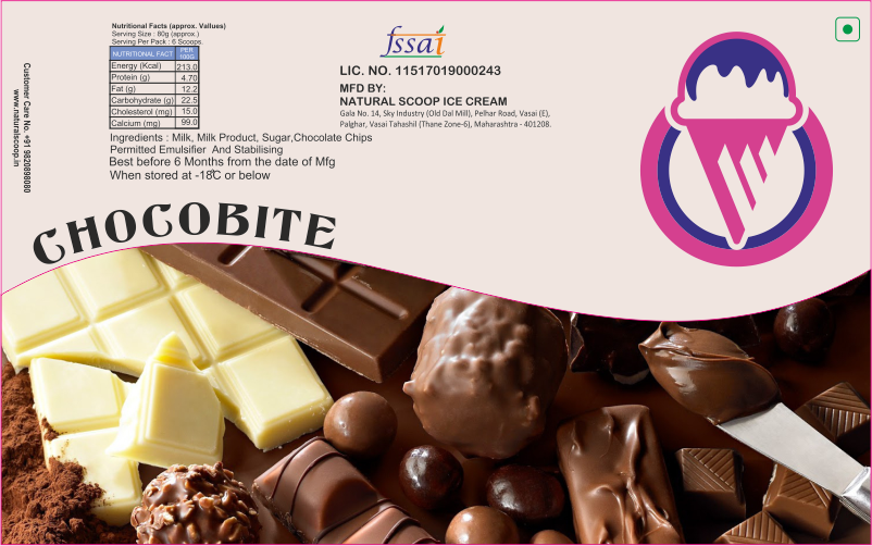 chocobite Flavor Ice Cream