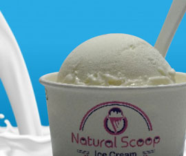 Plane Malai Flavor Ice Cream