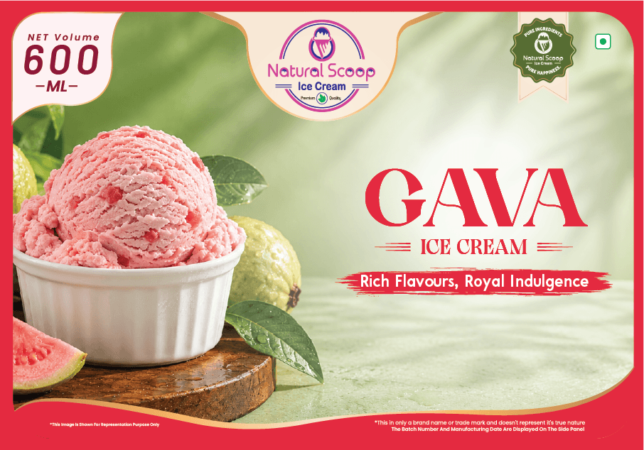 Gava ice cream, 600 ml