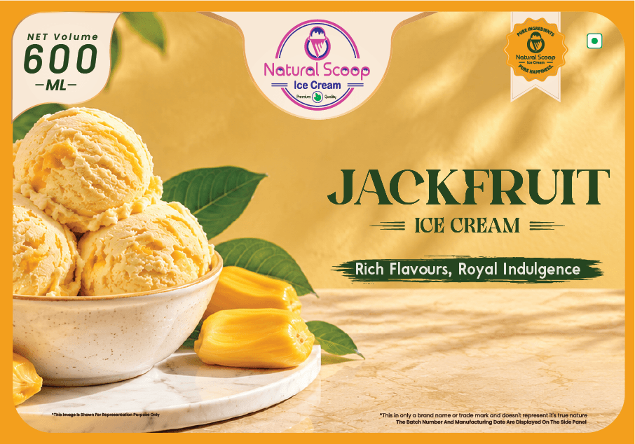 Jackfruit ice cream, 600 ml