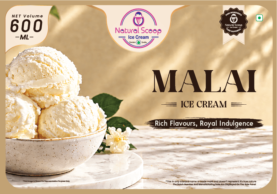 MALAI ice cream, 600 ml